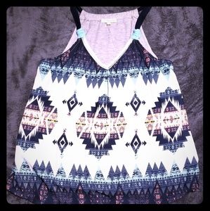 Flowy Tribal Tank Top
